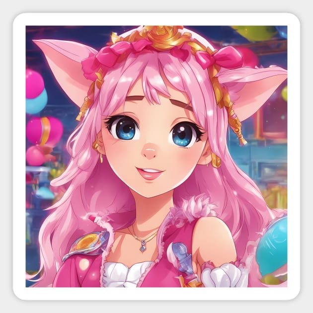 Hit Cover Pig fantasy Magnet by animegirlnft